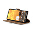 CaseMe - Hoesje geschikt voor Google Pixel 10/10 Pro  - Retro Wallet Book Case - Met Magnetische Sluiting - Bruin