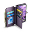 CaseMe - Telefoonhoesje geschikt voor Google Pixel 10/10 Pro - Wallet Book Case met Schouder Strap - Paars