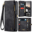 CaseMe - Telefoonhoesje geschikt voor Google Pixel 10 Pro XL - 2 in 1 Book Case en Back Cover - Zwart