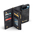 CaseMe - Telefoonhoesje geschikt voor Google Pixel 10 Pro XL - 2 in 1 Book Case en Back Cover - Zwart