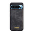 CaseMe - Telefoonhoesje geschikt voor Google Pixel 10 Pro XL - 2 in 1 Book Case en Back Cover - Zwart