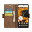 CaseMe - Hoesje geschikt voor Google Pixel 10 Pro XL - Retro Wallet Book Case - Met Magnetische Sluiting - Bruin