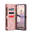 CaseMe - Telefoonhoesje geschikt voor Google Pixel 10 Pro XL - 2 in 1 Book Case en Back Cover - Lichtroze
