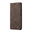 Caseme - Telefoonhoesje geschikt voor Google Pixel 10 Pro XL - Wallet Book Case - Met Magnetische Sluiting - Donker Bruin