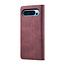 Caseme - Telefoonhoesje geschikt voor Google Pixel 10 Pro XL - Wallet Book Case - Met Magnetische Sluiting - Rood