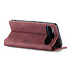 Caseme - Telefoonhoesje geschikt voor Google Pixel 10 Pro XL - Wallet Book Case - Met Magnetische Sluiting - Rood