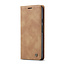 Caseme - Telefoonhoesje geschikt voor Google Pixel 10 Pro XL - Wallet Book Case - Met Magnetische Sluiting - Licht Bruin