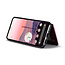 CaseMe - Telefoonhoesje geschikt voor Google Pixel 10 Pro XL - Back Cover met RFID Pasjeshouder - Rood