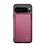 CaseMe - Telefoonhoesje geschikt voor Google Pixel 10 Pro XL - Back Cover met RFID Pasjeshouder - Rood