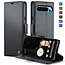 CaseMe - Hoesje geschikt voor Google Pixel 10 Pro XL - Retro Wallet Book Case - Met Magnetische Sluiting - Zwart