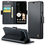 CaseMe - Hoesje geschikt voor Google Pixel 10 Pro XL - Retro Wallet Book Case - Met Magnetische Sluiting - Zwart
