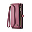 CaseMe - Telefoonhoesje geschikt voor Google Pixel 10 Pro XL - Wallet Book Case met Schouder Strap - Rood