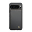 CaseMe - Telefoonhoesje geschikt voor Google Pixel 10 Pro XL - Back Cover met RFID Pasjeshouder - Zwart