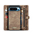 CaseMe - Telefoonhoesje geschikt voor Google Pixel 10 Pro XL - 2 in 1 Book Case en Back Cover - Bruin