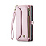 CaseMe - Telefoonhoesje geschikt voor Google Pixel 10 Pro XL - Wallet Book Case met Schouder Strap - Licht Roze