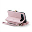 CaseMe - Telefoonhoesje geschikt voor Google Pixel 10 Pro XL - Wallet Book Case met Schouder Strap - Licht Roze