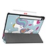 Case2go - Tablet hoes geschikt voor Samsung Galaxy Tab S10 Lite (2025) - 10.9 Inch - Tri-Fold Book Case - Auto/Wake functie - Eenhoorn