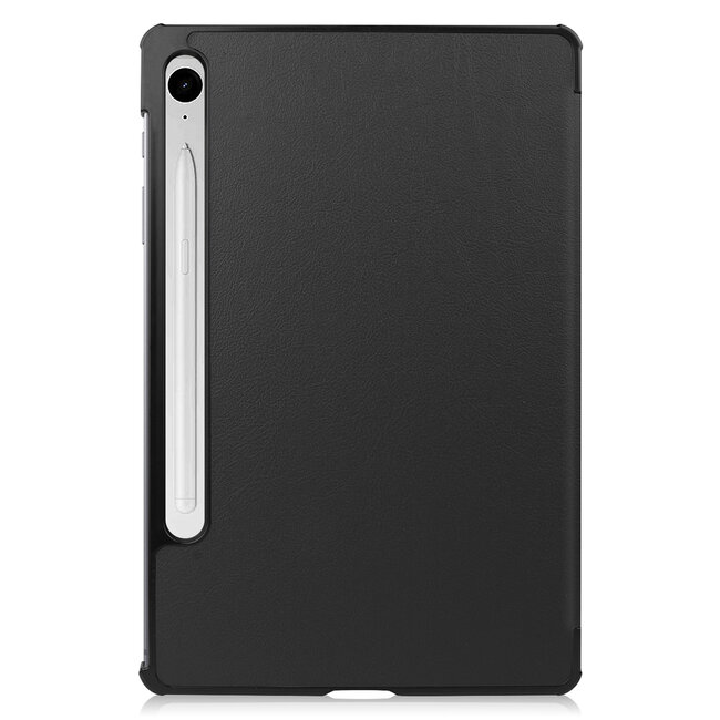 Case2go - Tablet hoes geschikt voor Samsung Galaxy Tab S10 Lite (2025) - 10.9 Inch - Tri-Fold Book Case - Auto/Wake functie - Zwart