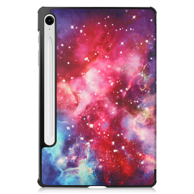 Case2go - Tablet hoes geschikt voor Samsung Galaxy Tab S10 Lite (2025) - 10.9 Inch - Tri-Fold Book Case - Auto/Wake functie - Galaxy
