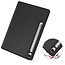 Case2go - Tablet hoes geschikt voor Samsung Galaxy Tab S10 Lite (2025) - 10.9 Inch - Tri-fold hoes met Auto/Wake functie en Magnetische sluiting - TPU Cover Met Pencil Houder - Zwart