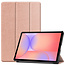 Case2go - Tablet hoes geschikt voor Samsung Galaxy Tab S10 Lite (2025) - 10.9 Inch - Tri-Fold Book Case - Auto/Wake functie - Rosegoud