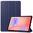 Case2go - Tablet hoes geschikt voor Samsung Galaxy Tab S10 Lite (2025) - 10.9 Inch - Tri-Fold Book Case - Auto/Wake functie - Donker Blauw