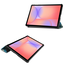Case2go - Tablet hoes geschikt voor Samsung Galaxy Tab S10 Lite (2025) - 10.9 Inch - Tri-Fold Book Case - Auto/Wake functie - Witte Bloesem