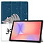 Case2go - Tablet hoes geschikt voor Samsung Galaxy Tab S10 Lite (2025) - 10.9 Inch - Tri-Fold Book Case - Auto/Wake functie - Good Night