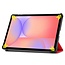 Case2go - Tablet hoes geschikt voor Samsung Galaxy Tab S10 Lite (2025) - 10.9 Inch - Tri-Fold Book Case - Auto/Wake functie - Rood