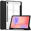 Case2go - Tablet hoes geschikt voor Samsung Galaxy Tab S10 Lite (2025) - 10.9 Inch - Acrylic Trifold case met Pencil houder - Zwart