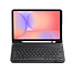 Case2go - Bluetooth Toetsenbord hoes geschikt voor Samsung Galaxy Tab S10 Lite (2025) - 10.9 Inch - QWERTY - Auto Wake/Sleep functie - Met Pencil Houder - Zwart