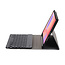 Case2go - Bluetooth Toetsenbord hoes geschikt voor Samsung Galaxy Tab S10 Lite (2025) - 10.9 Inch - QWERTY - Auto Wake/Sleep functie - Met Pencil Houder - Zwart