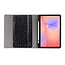 Case2go - Bluetooth Toetsenbord hoes geschikt voor Samsung Galaxy Tab S10 Lite (2025) - 10.9 Inch - QWERTY - Auto Wake/Sleep functie - Met Pencil Houder - Zwart