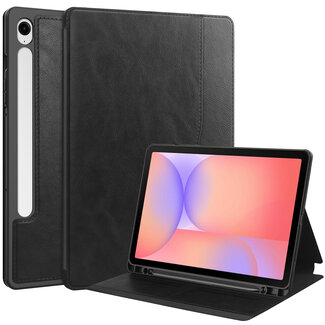 Case2go Case2go - Hoes geschikt voor Samsung Galaxy Tab S10 Lite (2025) - Ultimate Business Book Case - 10.9 Inch - Zwart