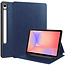 Case2go - Hoes geschikt voor Samsung Galaxy Tab S10 Lite (2025) - 10.9 Inch - Ultimate Business Book Case - Donker Blauw