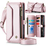 CaseMe - Telefoonhoesje geschikt voor Apple iPhone 17 Pro - Wallet Book Case met Schouder Strap - Roze