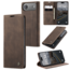 Caseme - Telefoonhoesje geschikt voor Apple iPhone Air - Wallet Book Case - Met Magnetische Sluiting - Donker Bruin