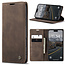 Caseme - Telefoonhoesje geschikt voor Apple iPhone Air - Wallet Book Case - Met Magnetische Sluiting - Donker Bruin