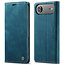 Caseme - Telefoonhoesje geschikt voor Apple iPhone Air - Wallet Book Case - Met Magnetische Sluiting - Blauw