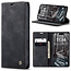 Caseme - Telefoonhoesje geschikt voor Apple iPhone 17 Pro - Wallet Book Case - Met Magnetische Sluiting - Zwart