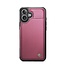 CaseMe - Telefoonhoesje geschikt voor Apple iPhone 17 - Back Cover met RFID Pasjeshouder - Rood