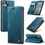 Caseme - Telefoonhoesje geschikt voor Apple iPhone 17 - Wallet Book Case - Met Magnetische Sluiting - Blauw
