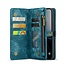 CaseMe - Telefoonhoesje geschikt voor Apple iPhone 17 - 2 in 1 Book Case en Back Cover - Blauw