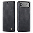 Caseme - Telefoonhoesje geschikt voor Apple iPhone Air - Wallet Book Case - Met Magnetische Sluiting - Zwart