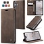 Caseme - Telefoonhoesje geschikt voor Apple iPhone 17 - Wallet Book Case - Met Magnetische Sluiting - Donker Bruin