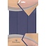 Hoozey - Tablet hoes geschikt voor Samsung Galaxy Tab S11 (2025) - 11 Inch - Tri-fold hoes met Auto/Wake functie en Magnetische sluiting - TPU Cover Met Pencil Houder - Donker Blauw