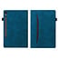 Case2go - Tablet hoes geschikt voor Samsung Galaxy Tab S11 (2025) - 11 Inch - Business Wallet Book Case - Met pasjeshouder - Blauw