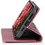 Caseme - Telefoonhoesje geschikt voor Apple iPhone 17 - Wallet Book Case - Met Magnetische Sluiting - Rood