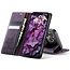 Caseme - Telefoonhoesje geschikt voor Apple iPhone 17 Pro - Met Magnetische Sluiting - Book Case - Met Pasjes Houder - Paars