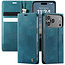 Caseme - Telefoonhoesje geschikt voor Apple iPhone 17 Pro Max - Met Magnetische Sluiting - Book Case - Met Pasjes Houder - Blauw